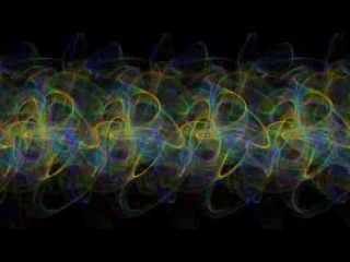 stereo animation for the development of vision of the aura