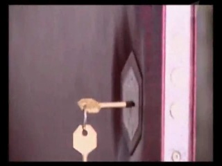 hacking the locks of the soviet door by a thief